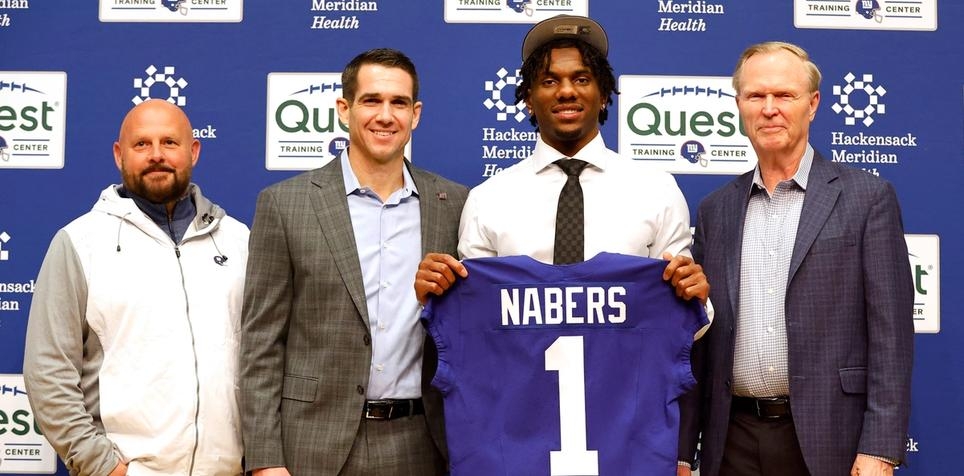 Los New York Giants seleccionan al receptor abierto Malik Nabers con la sexta selección general